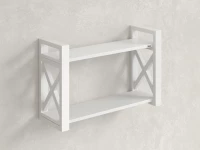 Полка настенная 900x200x500 RM196-90x20 Белый/Белый