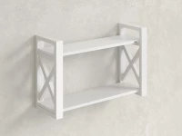 Полка настенная 900x200x500 RM196-90x20 Белый/Белый