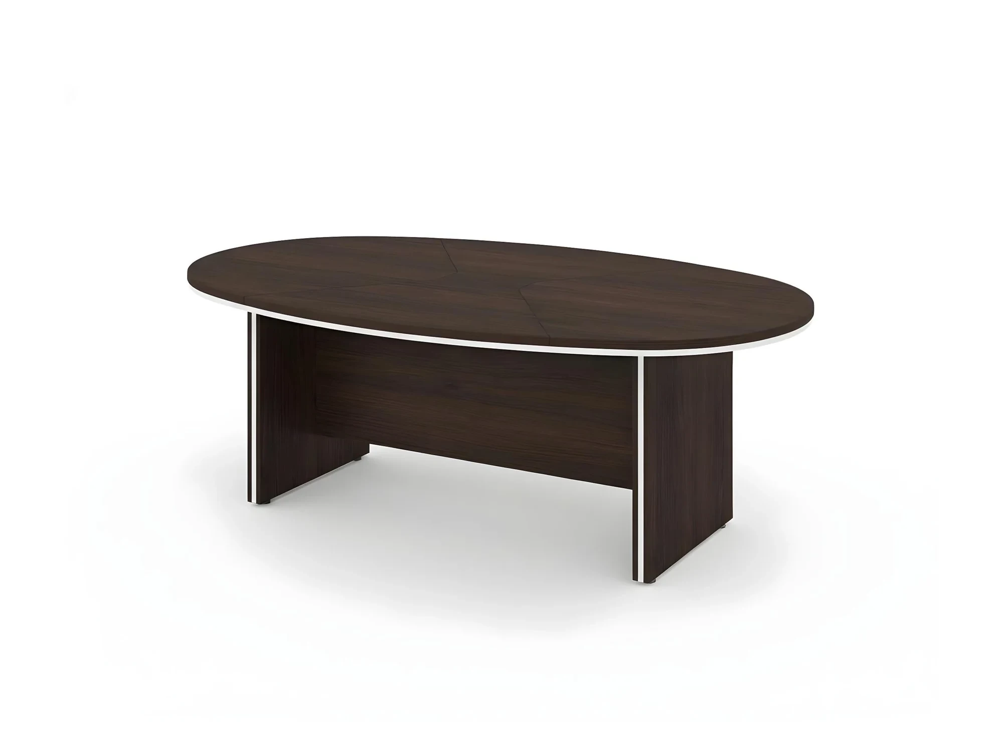 BRL RB008-216х130 Конференц-стол составной 2160х1300х740 Венге/Белый