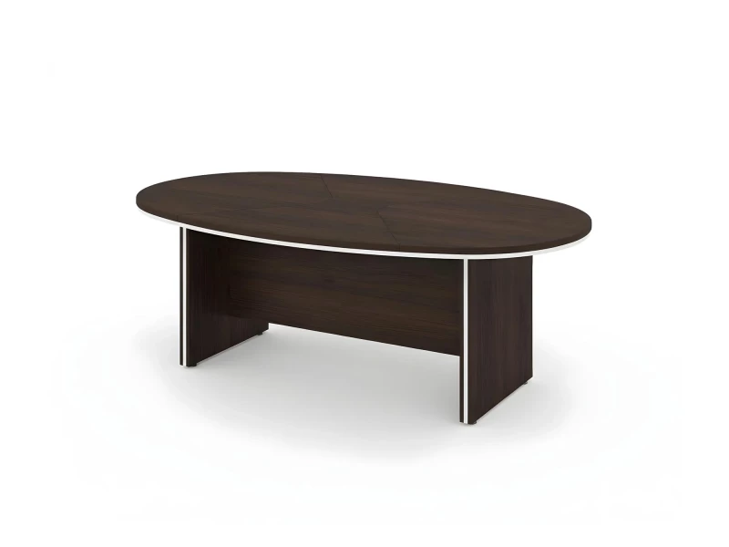 BRL RB008-216х130 Конференц-стол составной 2160х1300х740 Венге/Белый