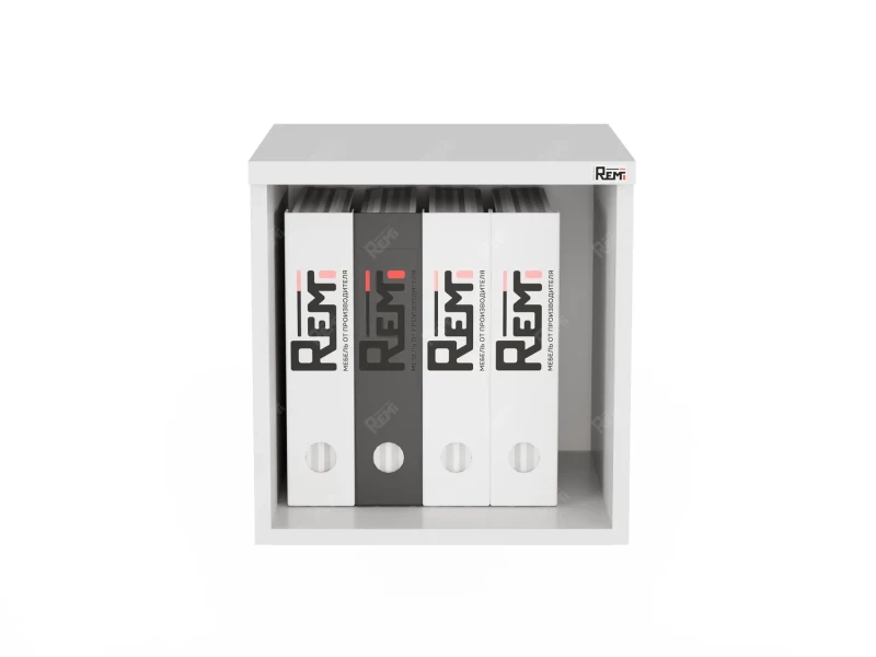 Антресоль узкая RLG045 350х350х362 Белый, Серия ЛАЙТ | LIGHT