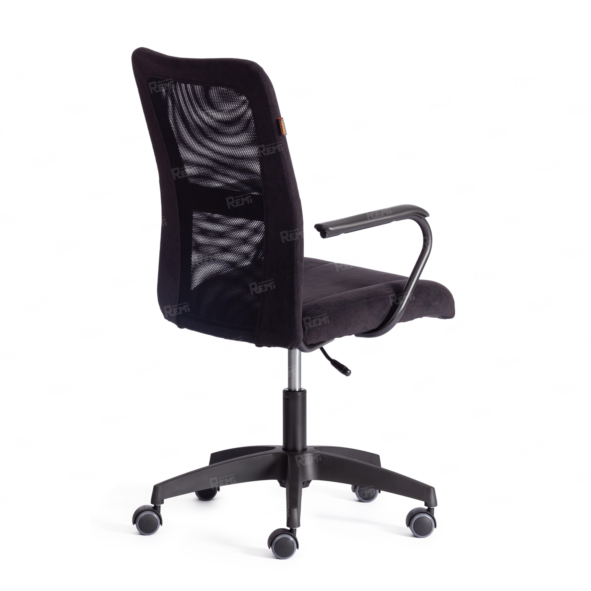 Кресло STAFF Черный/Черный, Флок (арт. 21453)