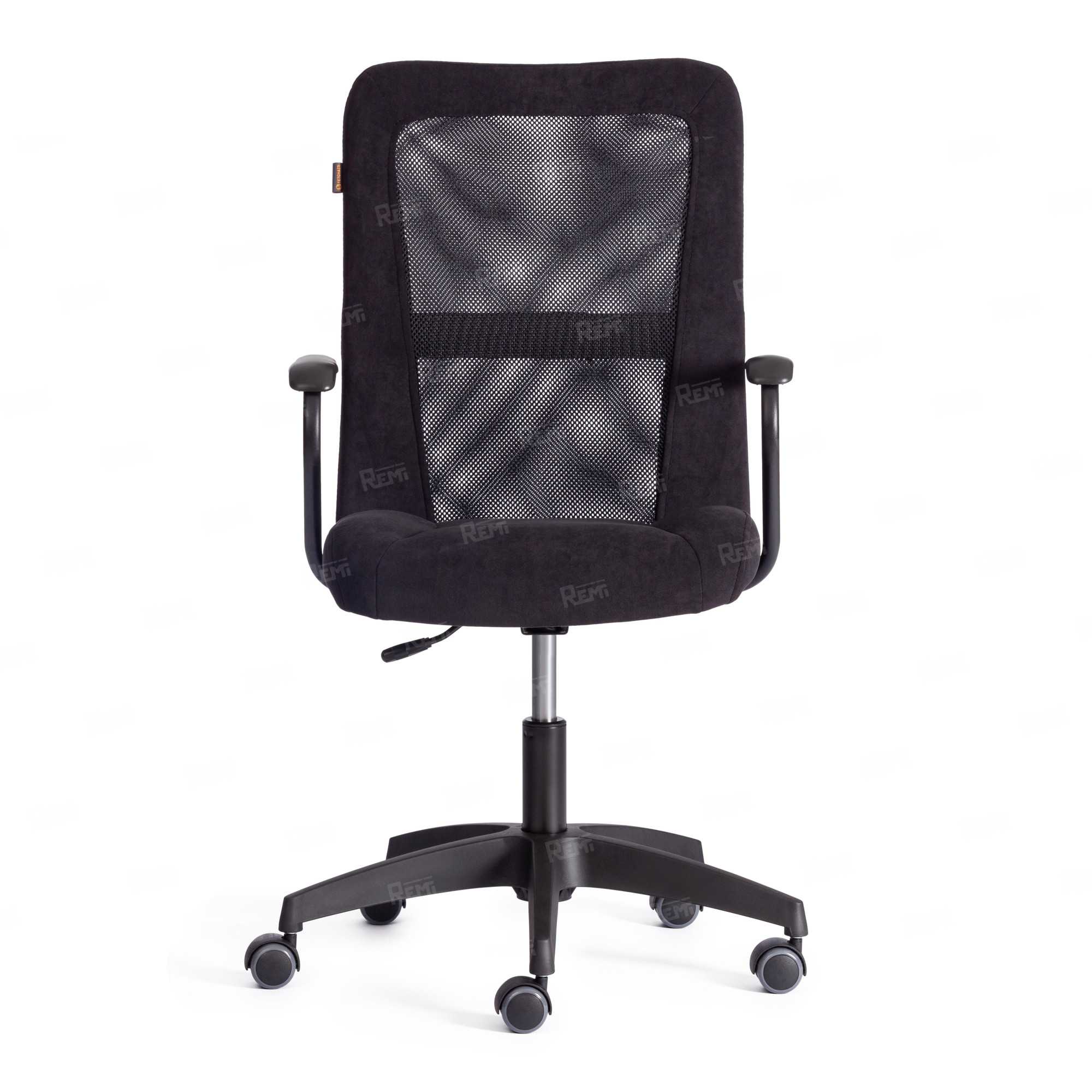 Кресло STAFF Черный/Черный, Флок (арт. 21453)