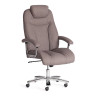 Кресло Trust (max) Серо-бежевый/Серо-бежевый, Экокожа (арт. 24698)