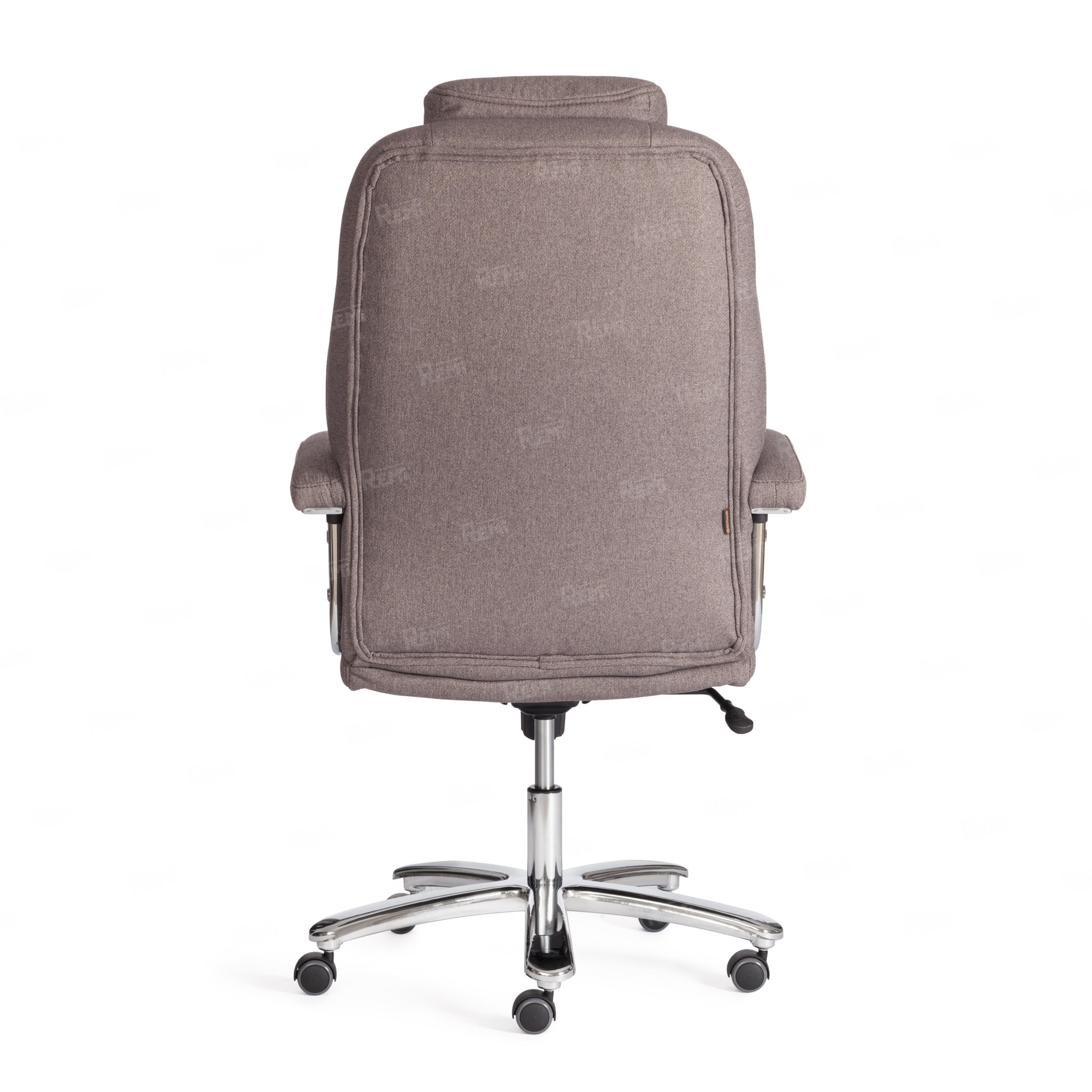 Кресло Trust (max) Серо-бежевый/Серо-бежевый, Экокожа (арт. 24698)