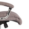Кресло Trust (max) Серо-бежевый/Серо-бежевый, Экокожа (арт. 24698)