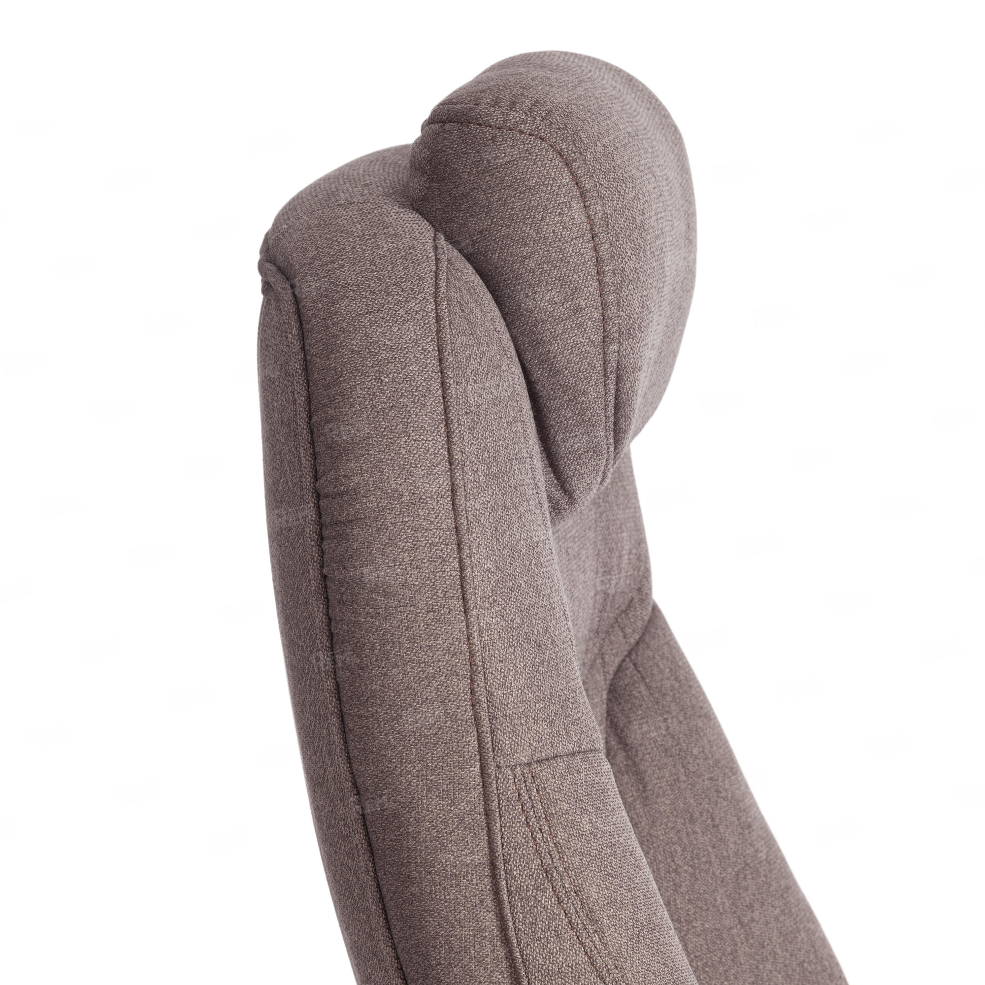 Кресло Trust (max) Серо-бежевый/Серо-бежевый, Экокожа (арт. 24698)