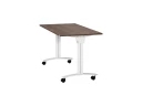 Стол складной, мобильный 1600x600x750 RM011-16x6 Дуб Апрельский шоколад/Белый