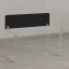 Экран-перегородка тканевый 1400x16x400 RM207-140x40 Черный