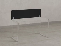 Экран-перегородка тканевый 1400x16x400 RM207-140x40 Черный