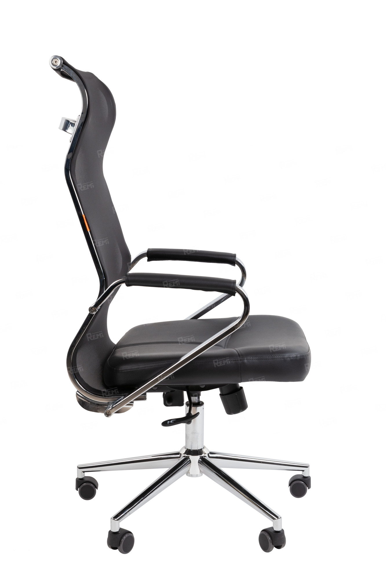 Офисное кресло Chairman 702 Россия экопремиум черный/сетка