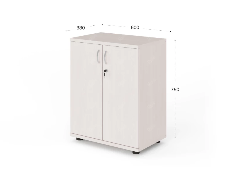 Тумба к столу RLG020 60x38x75 Дуб Молочный, Серия ЛАЙТ | LIGHT
