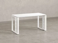 Стол прямой на О-образных опорах 1800x800x750 RM040-18x8 Белый/Белый