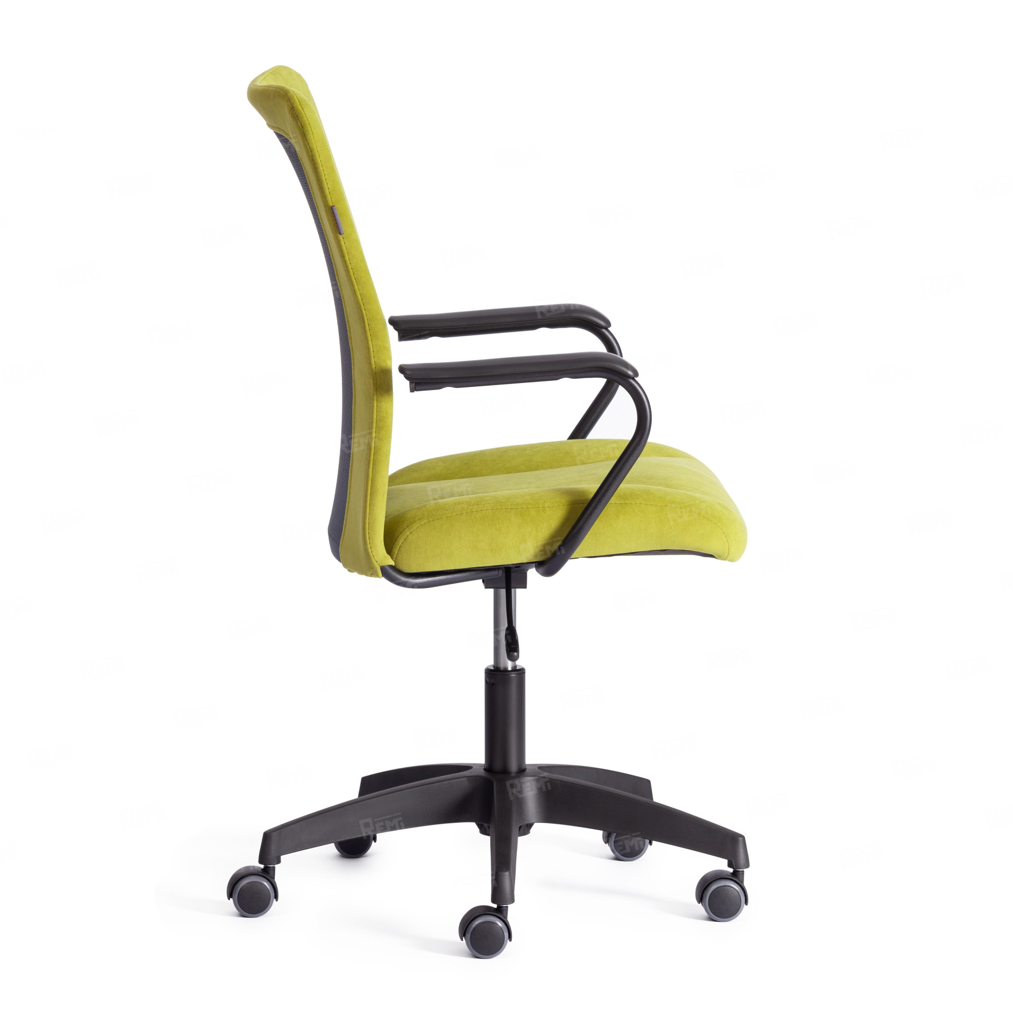 Кресло STAFF Серый/Олива, Флок (арт. 21454)