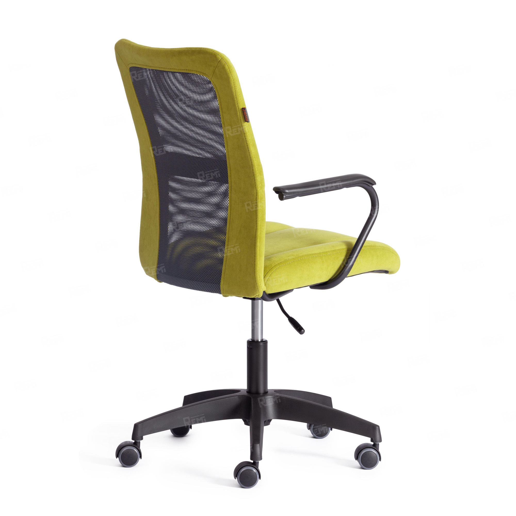 Кресло STAFF Серый/Олива, Флок (арт. 21454)