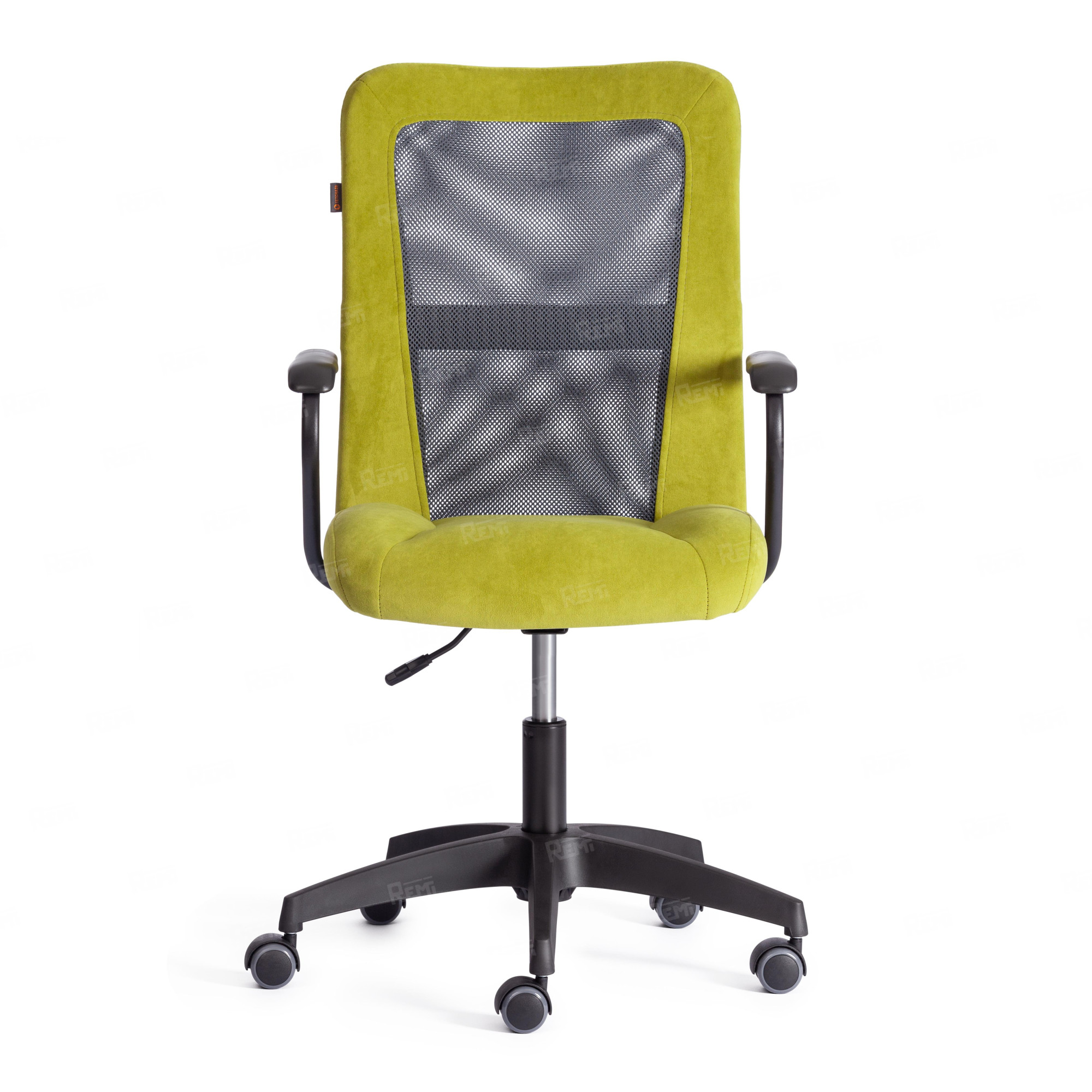 Кресло STAFF Серый/Олива, Флок (арт. 21454)