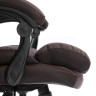 Кресло Chief metalBL  Коричневый/Коричневый, Экокожа (арт. 25018)