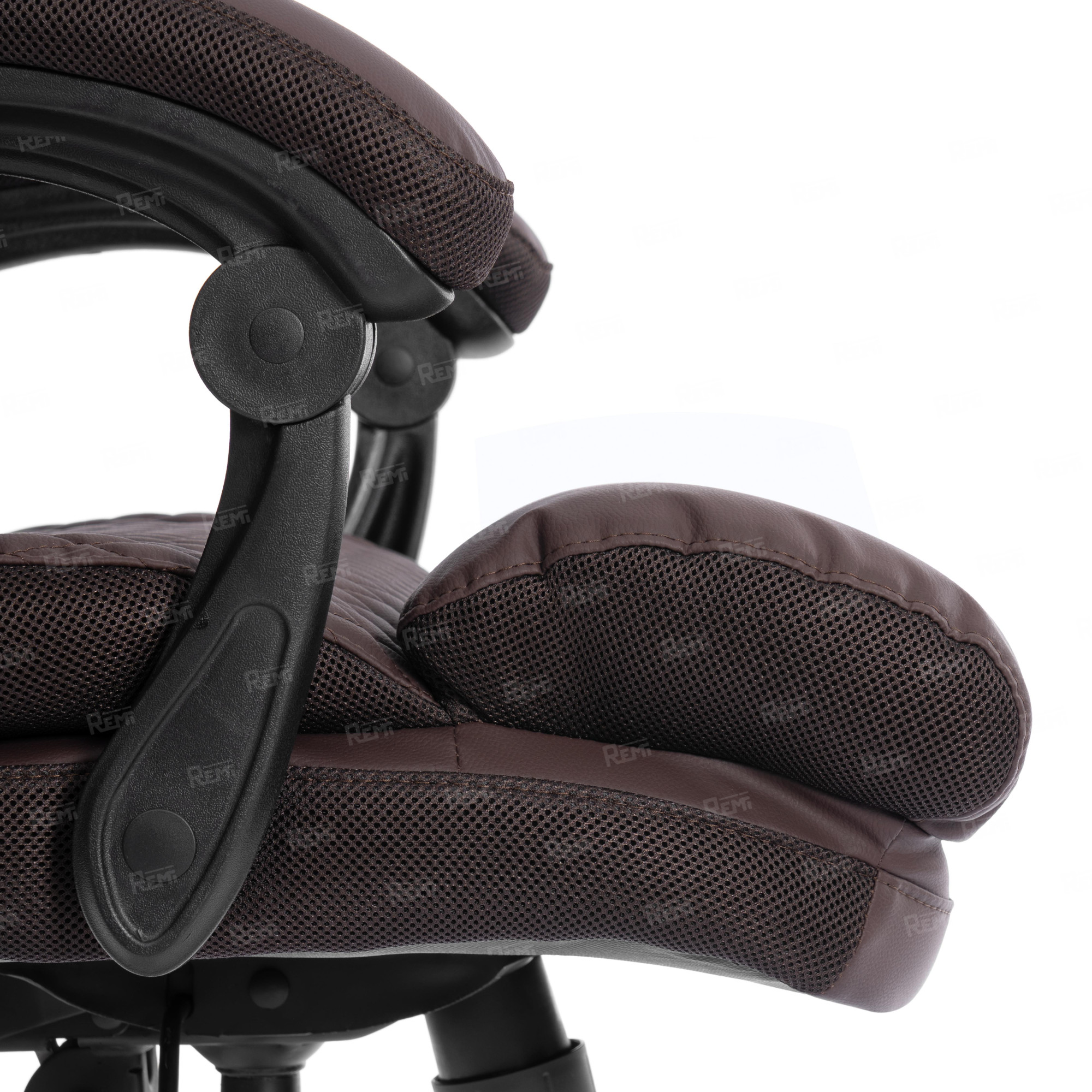 Кресло Chief metalBL  Коричневый/Коричневый, Экокожа (арт. 25018)