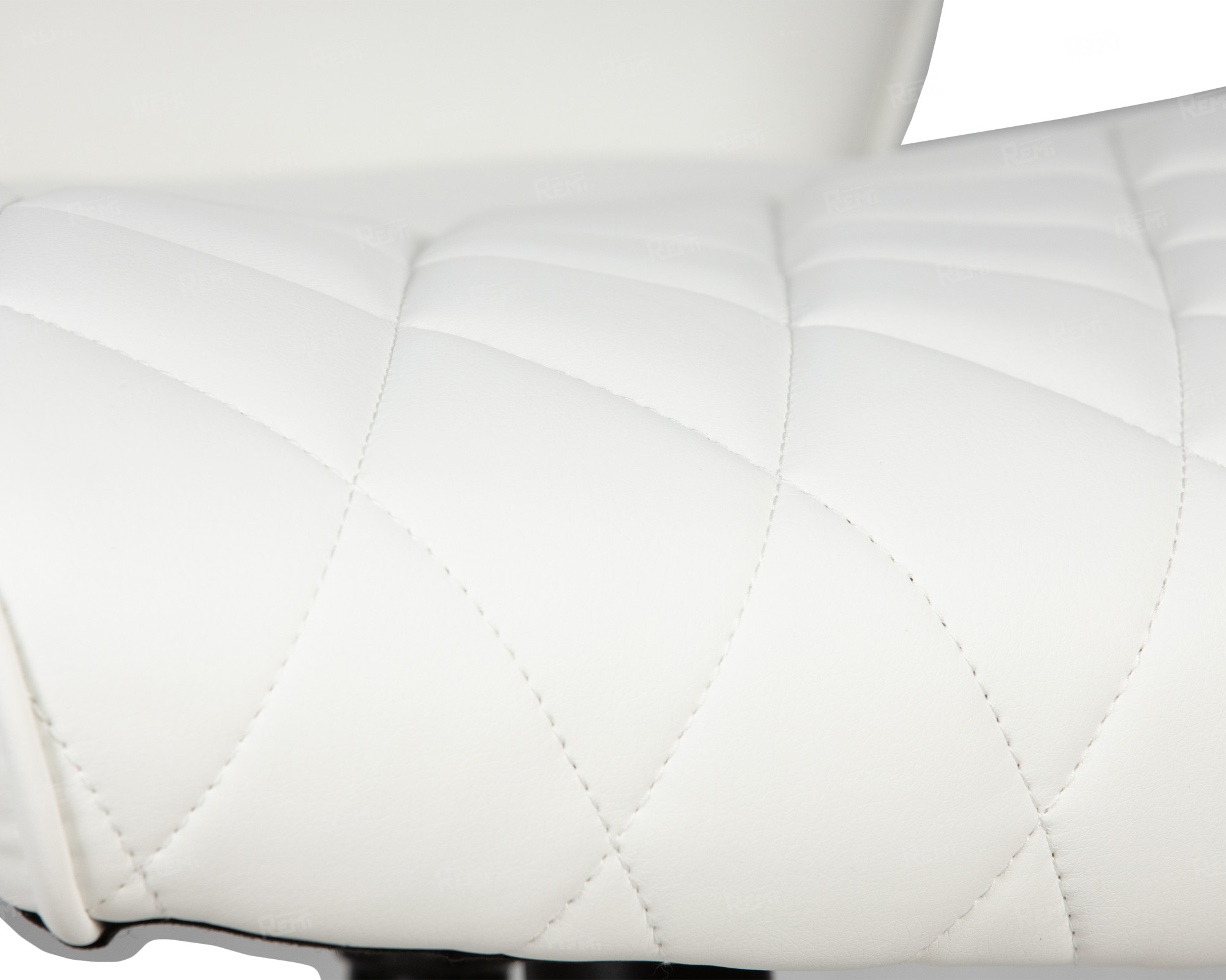 BENJAMIN, Кресло для руководителя, цвет сиденья белый, цвет основания хромированная сталь (арт. LMR-117B)