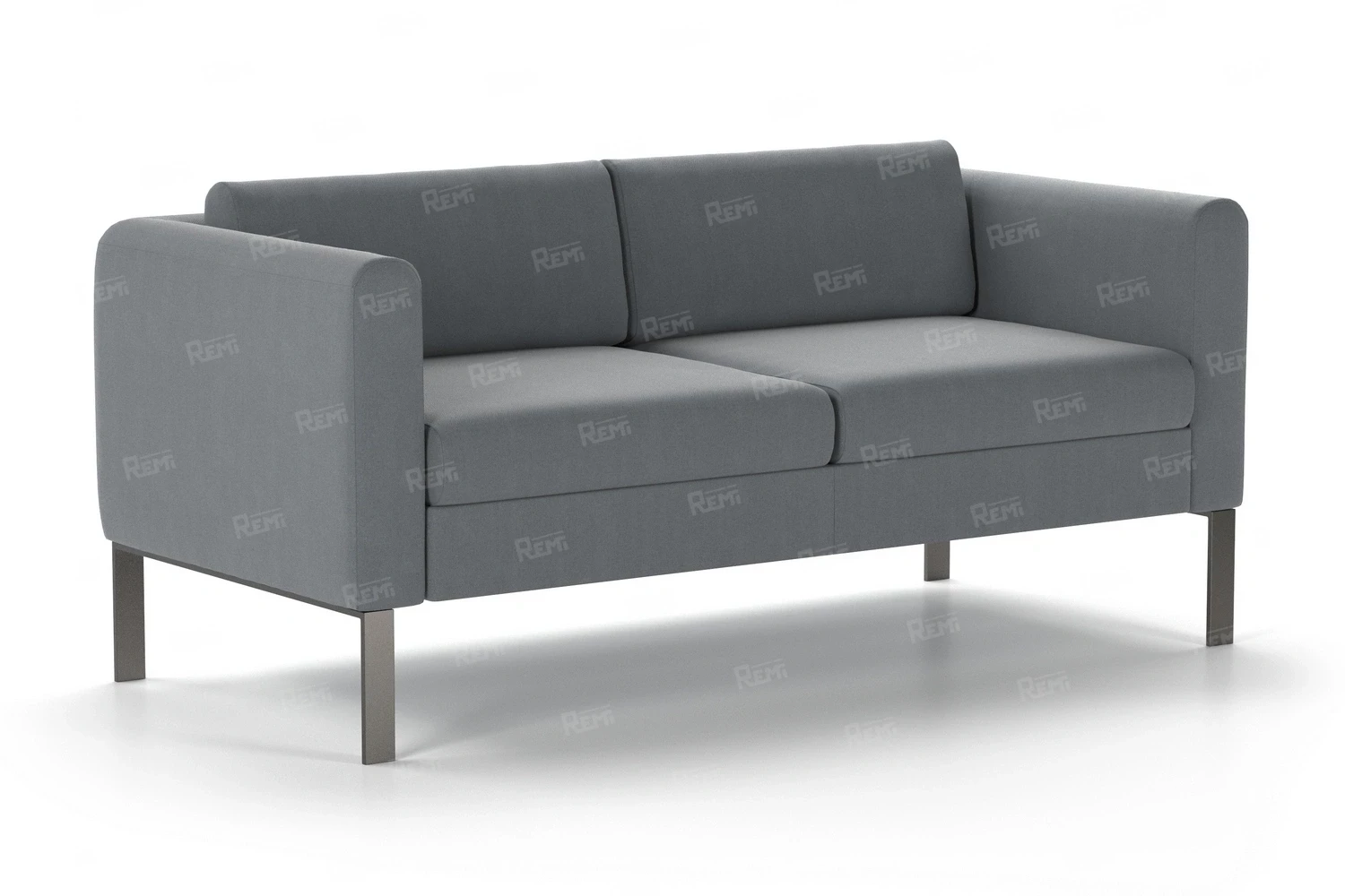 Диван МОДЕРН на 2 места цвет Серый