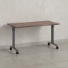 Стол складной, мобильный 1600x600x750 RM011-16x6 Дуб Апрельский шоколад/Серый