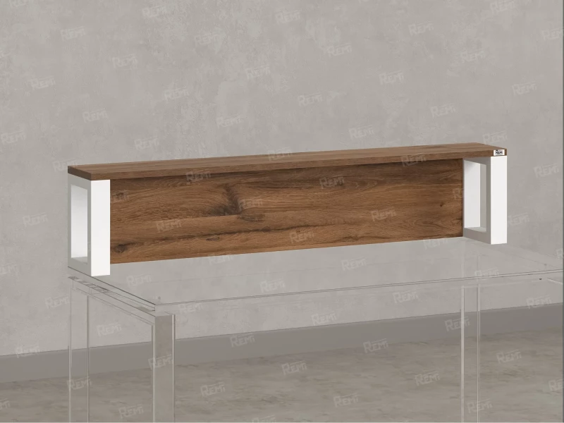 Надстройка для стола 1600x200x300 RM208-160x40 Юстус/Белый