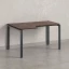 Стол угловой, П-опора, левый 1400x600/900x750, RM053-14x6-9 Дуб Апрельский шоколад/Серый