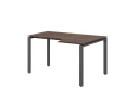 Стол угловой, П-опора, правый 1800x600/900x750, RM052-18x6-9 Дуб Апрельский шоколад/Серый
