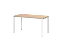 Стол прямой на П-образных опорах 1600x800x750 RM001-16x8 Вяз Швейцарский светлый/Белый