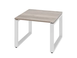 Журнальный стол с полкой 1100x600x550 RM182-11x6 Дуб Маувелла/Белый