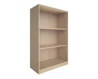 Шкаф 3 RE137 уровня, З/С ЛДСП 79,8x40x120 см Акация светлый/Акация светлый, Серия Еврова | Europe