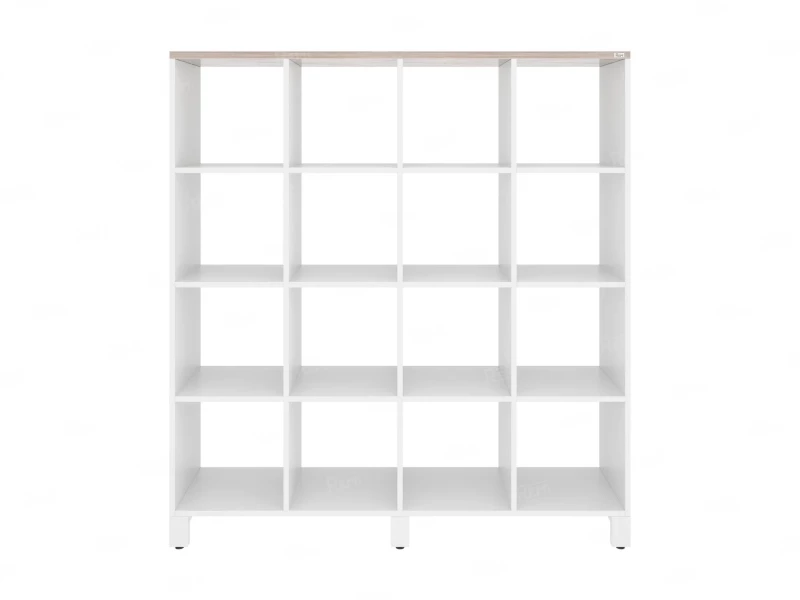 Стеллаж, 16 ячеек 1500х370х1620 RM140-15x37 Дуб Маувелла/Белый