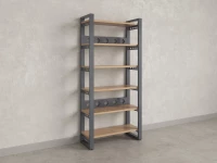 Стеллаж, 6 уровней 900x370x1920 RM132-90x37 Вяз Швейцарский светлый/Серый