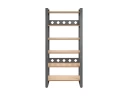Стеллаж, 6 уровней 900x370x1920 RM132-90x37 Вяз Швейцарский светлый/Серый