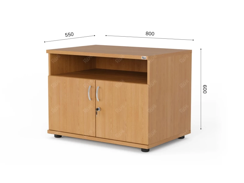 Тумба под RLG018 оргтехнику 80x55x60 Бук, Серия ЛАЙТ | LIGHT