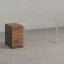 Тумба приставная, 4 ящика 400x800x750 RM121-40x80 Дуб Юстус/Серый