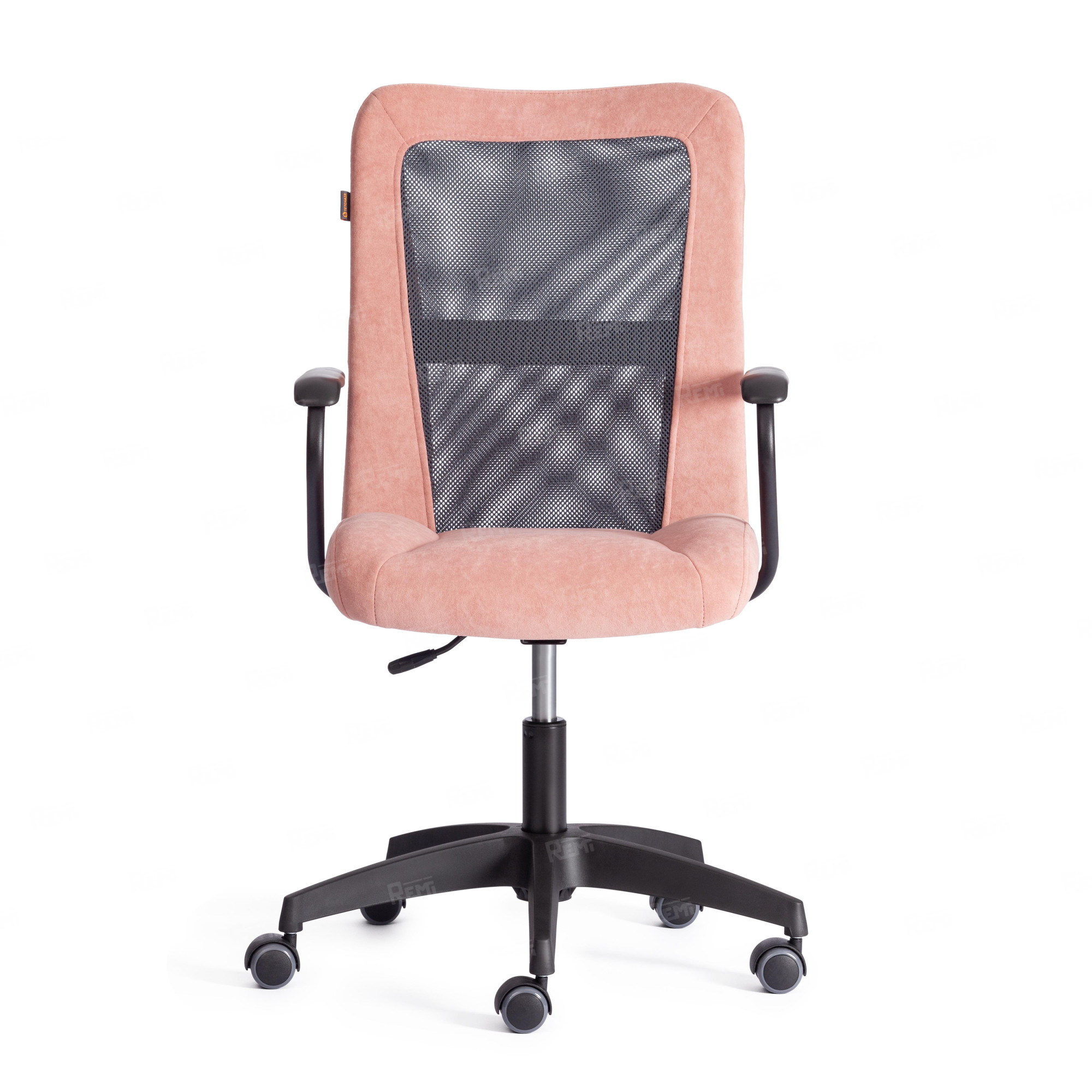 Кресло STAFF Серый/Розовый, Флок (арт. 21455)