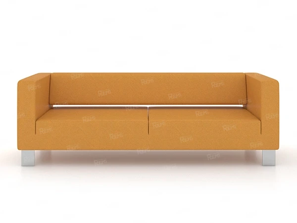 Диван ГОРИЗОНТ на 3 места цвет Желтый