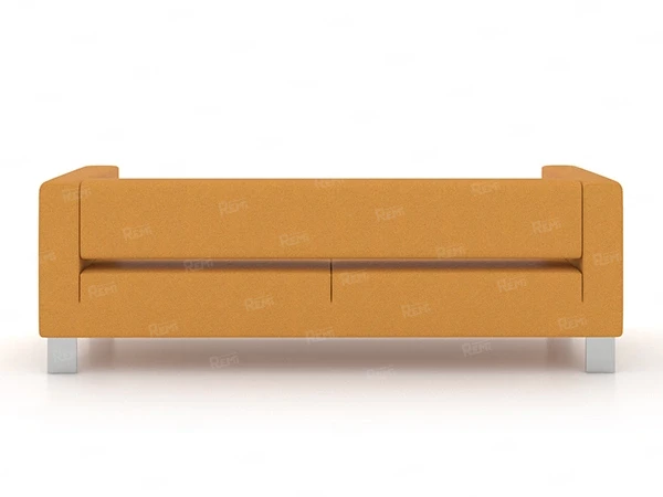 Диван ГОРИЗОНТ на 3 места цвет Желтый