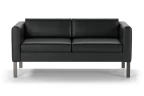 Диван МОДЕРН на 2 места цвет Черный