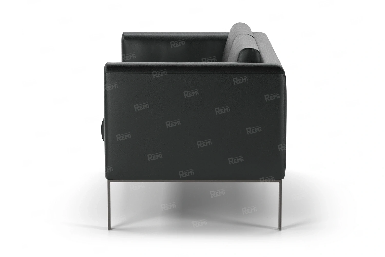 Диван МОДЕРН на 2 места цвет Черный