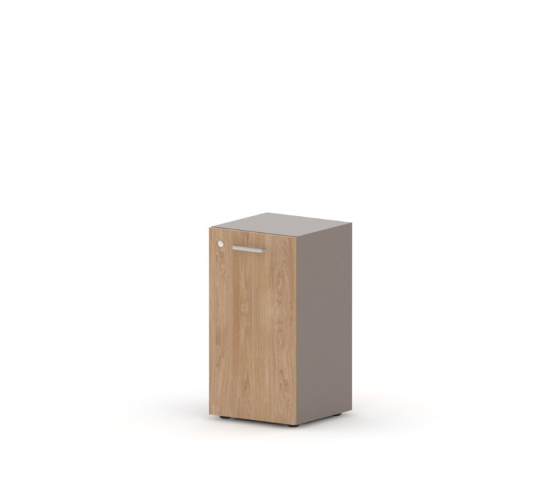 Шкаф низкий, RAC044 правый 45,1x44,8x81,4см Акация Шеффилд/Серый камень, Серия Аккорд / Accord