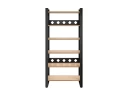 Стеллаж, 6 уровней 900x370x1920 RM132-90x37 Вяз Швейцарский светлый/Черный