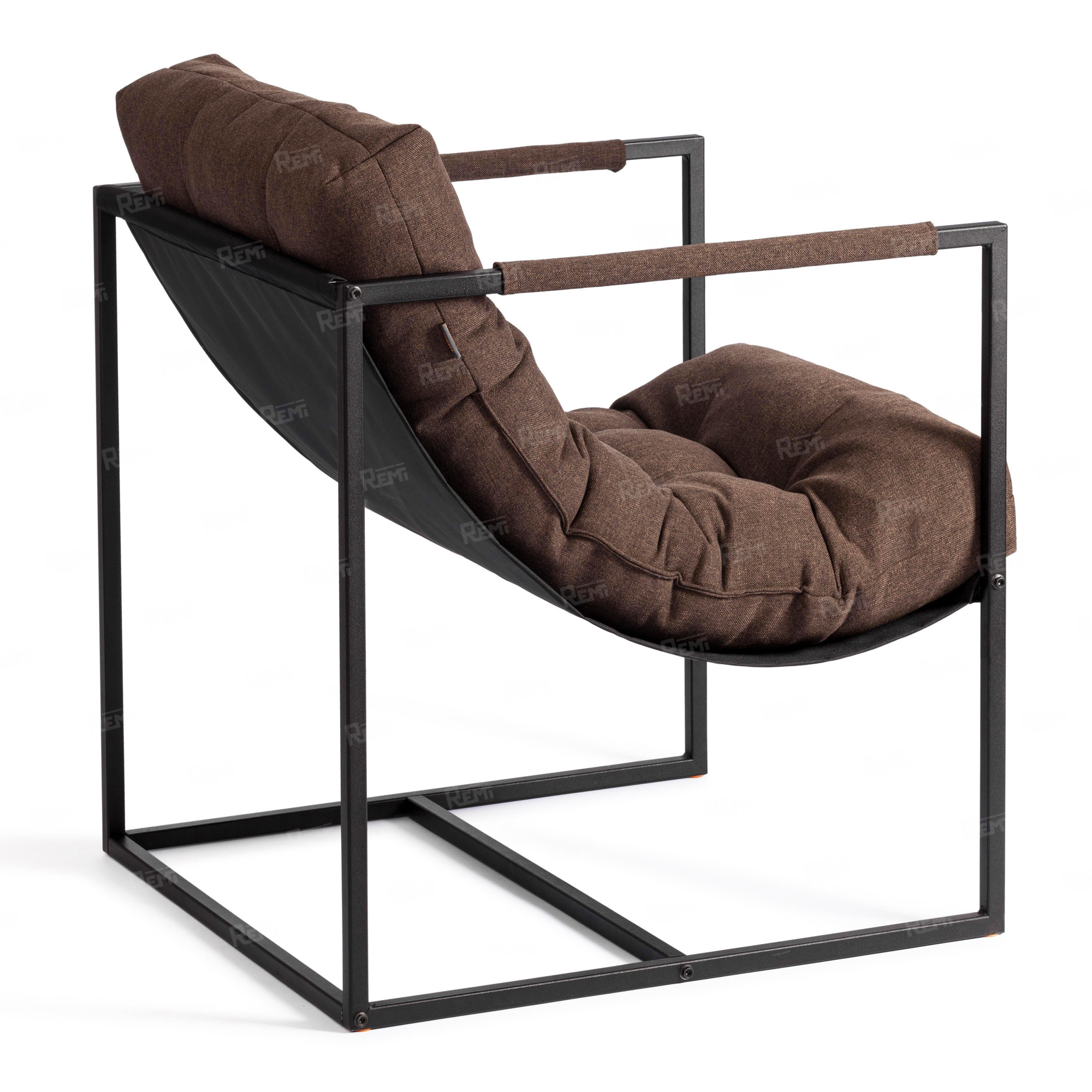 Кресло Charli/Чарли Коричневый/Коричневый, Ткань (арт. 24899)