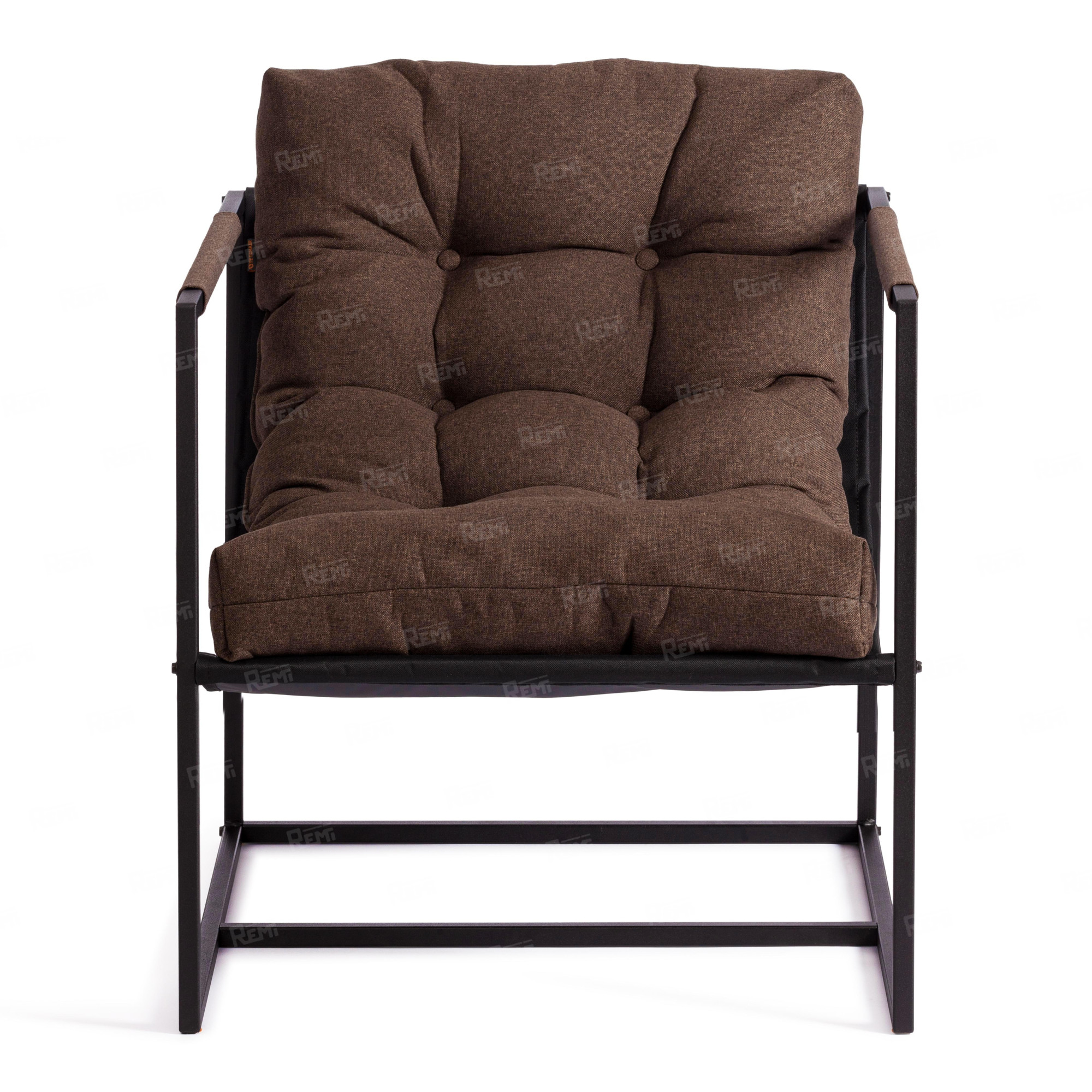 Кресло Charli/Чарли Коричневый/Коричневый, Ткань (арт. 24899)