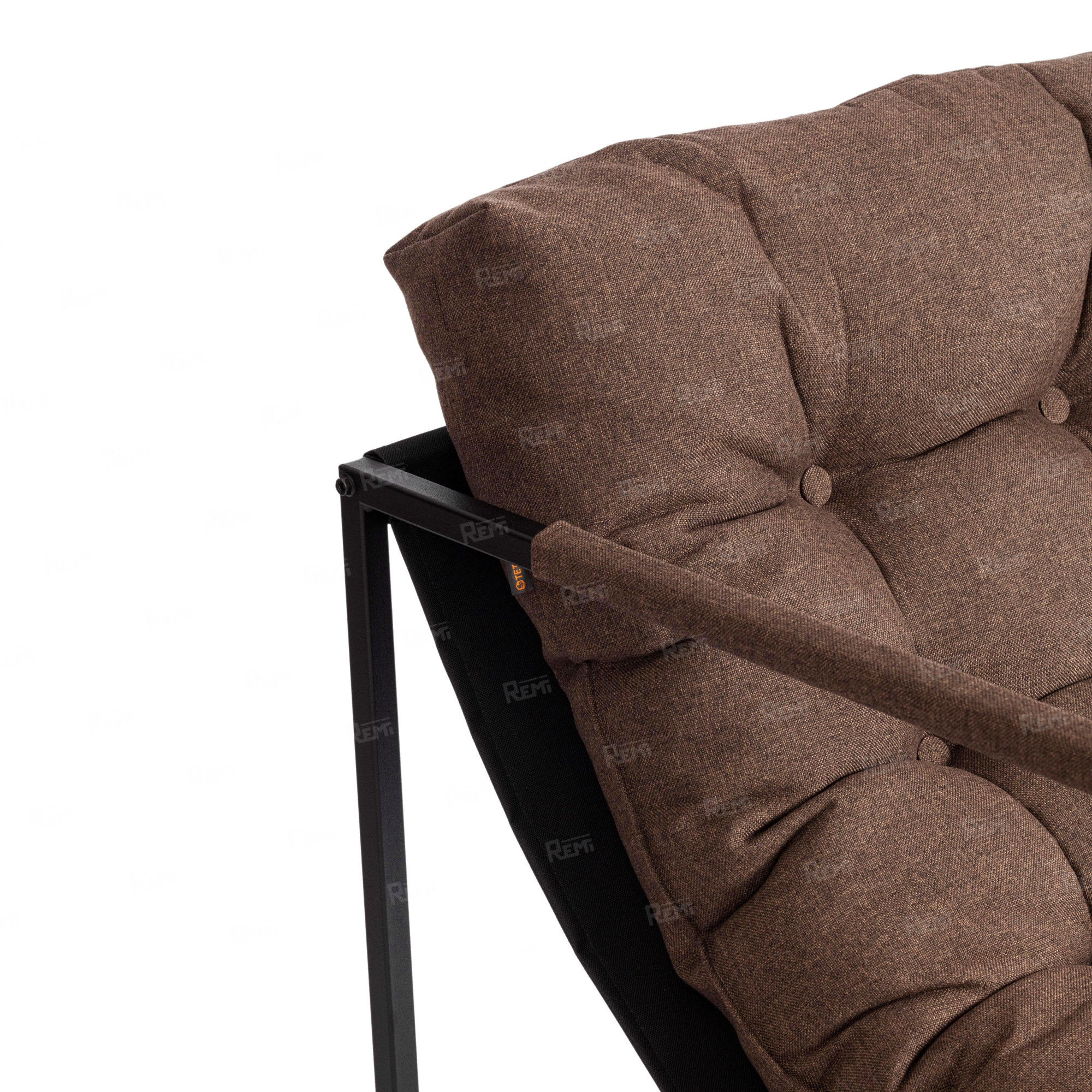 Кресло Charli/Чарли Коричневый/Коричневый, Ткань (арт. 24899)