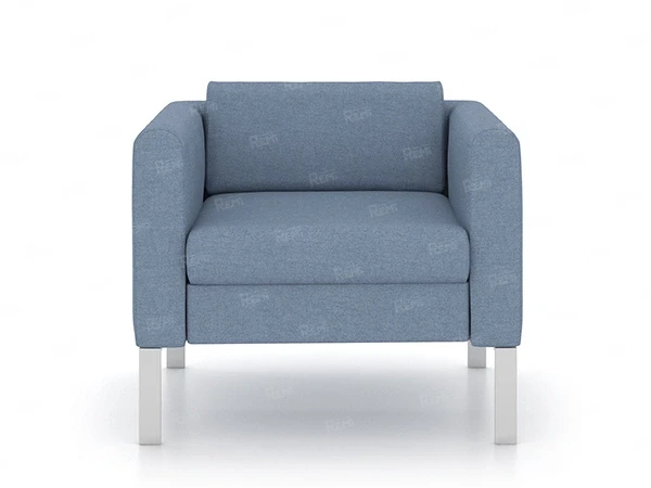 Кресло МОДЕРН на 1 место цвет Голубой