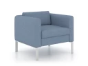 Кресло МОДЕРН на 1 место цвет Голубой