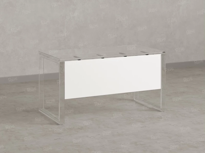 Нижний подвесной ЛДСП экран 1800x16x430 RM202-180x43 Белый