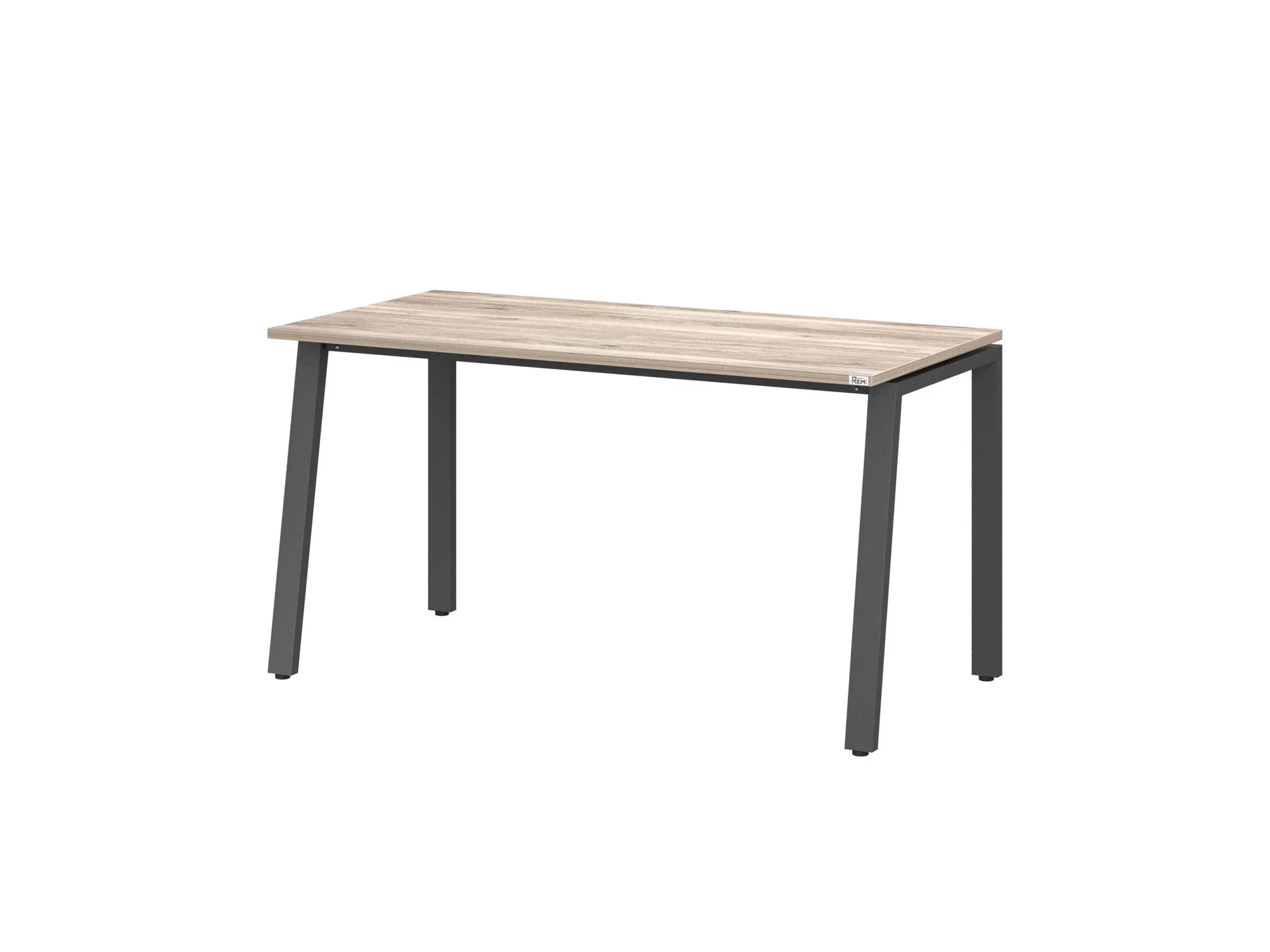 Стол прямой на Л-образных опорах 1400x600x750 RM004-14x6 Дуб Маувелла/Серый